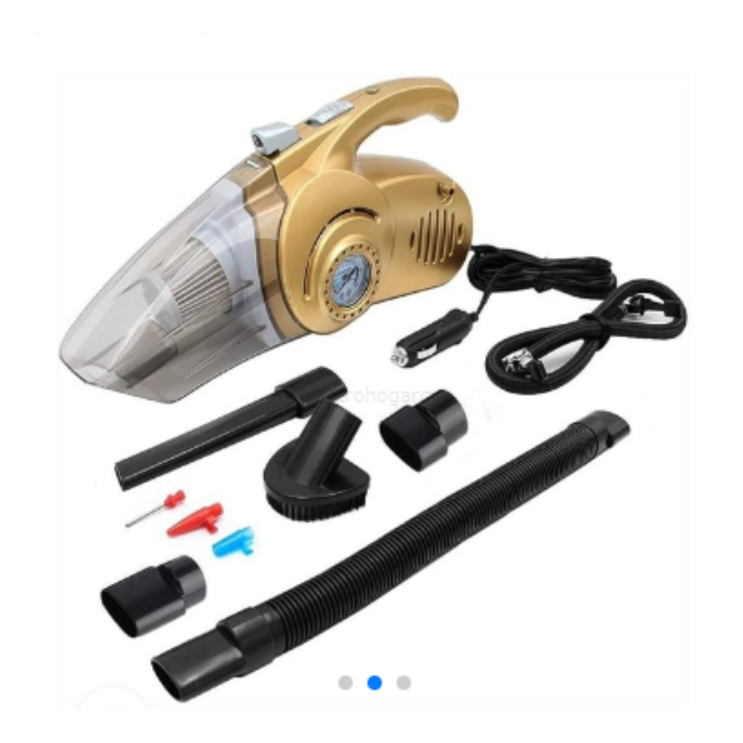 Aspiradora De Mano Para Carro 4 En 1